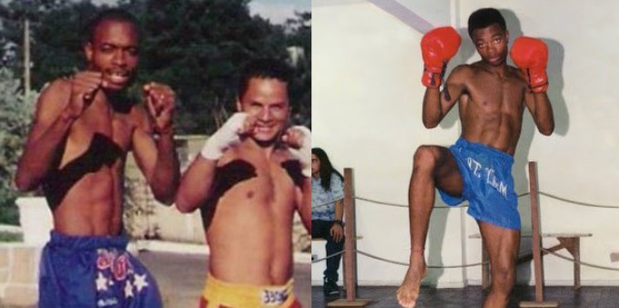 Anderson Silva na juventude